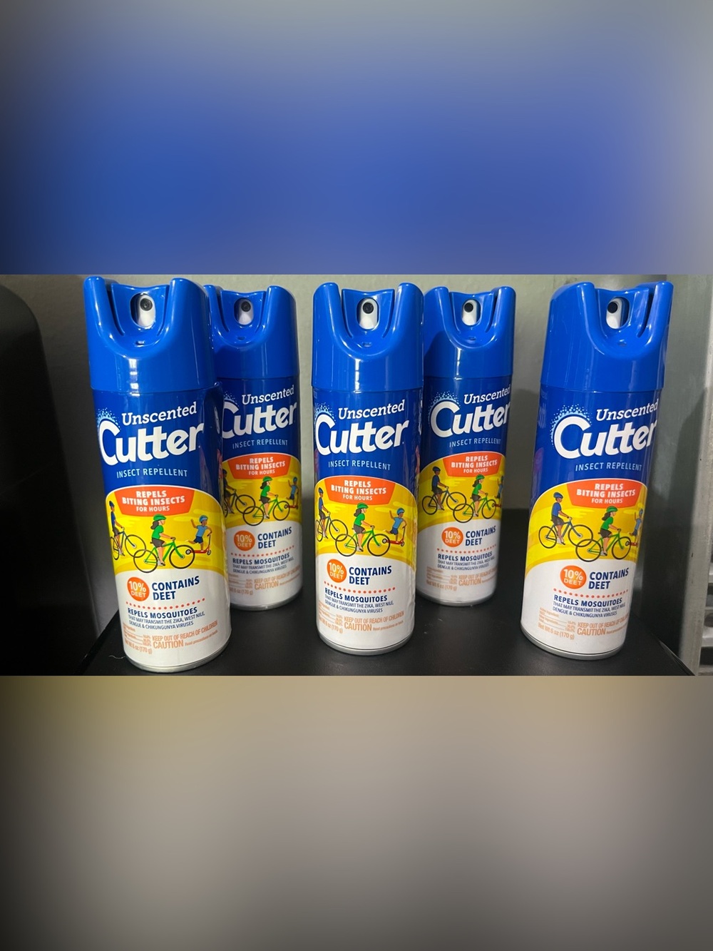 Cutter Unscented Insect Repellent Spray